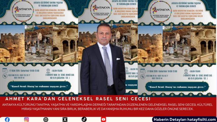 Ahmet Kara'dan Geleneksel Rasel Seni Gecesi