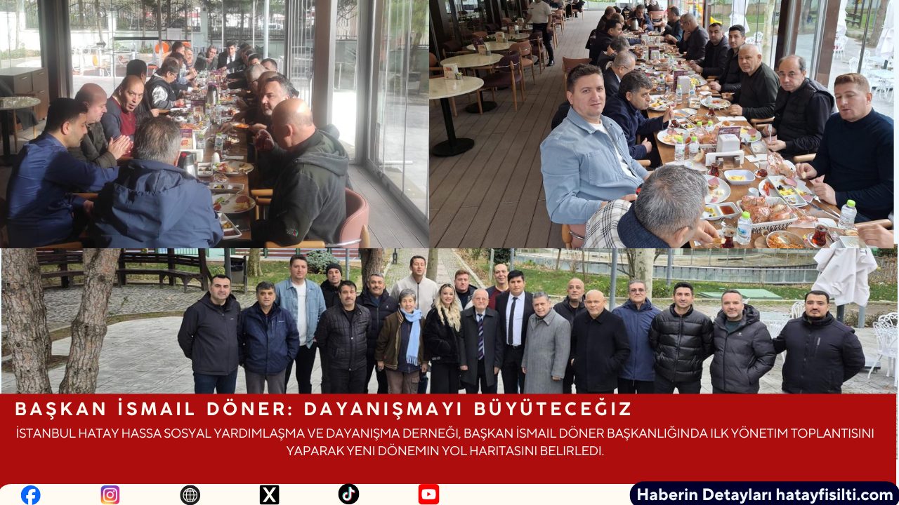 Başkan İsmail Döner: Dayanışmayı Büyüteceğiz
