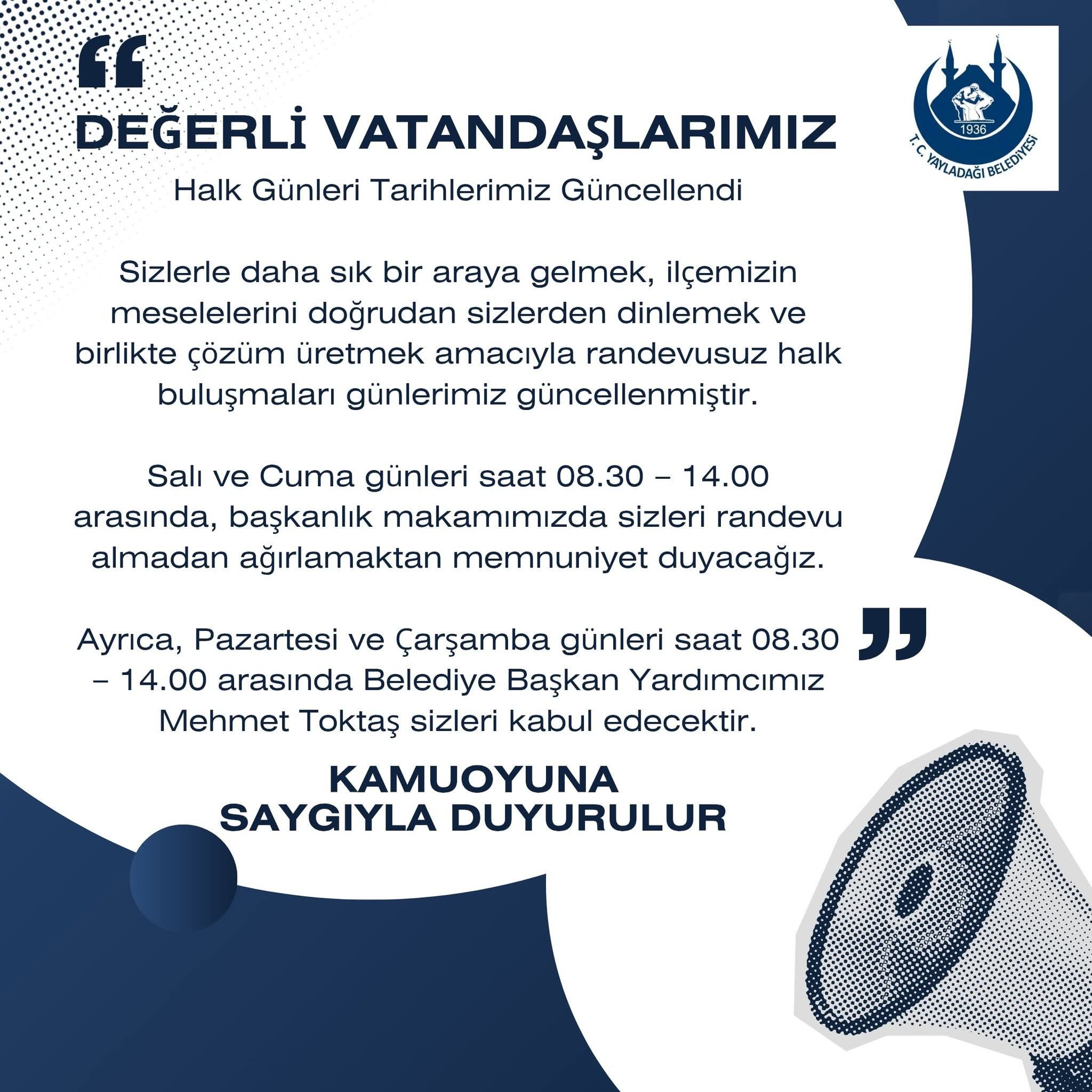 Başkan Yalçın: İlçemizi Birlikte Yöneteceğiz