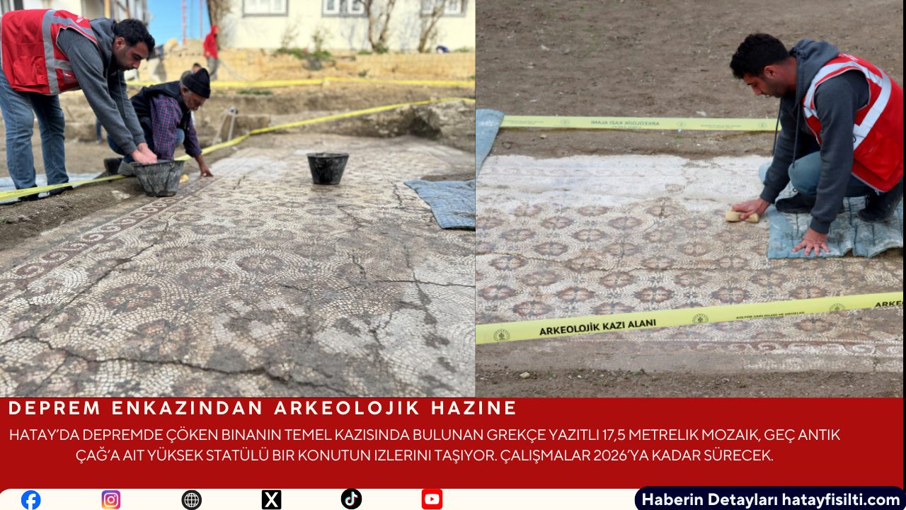 Deprem Enkazından Arkeolojik Hazine