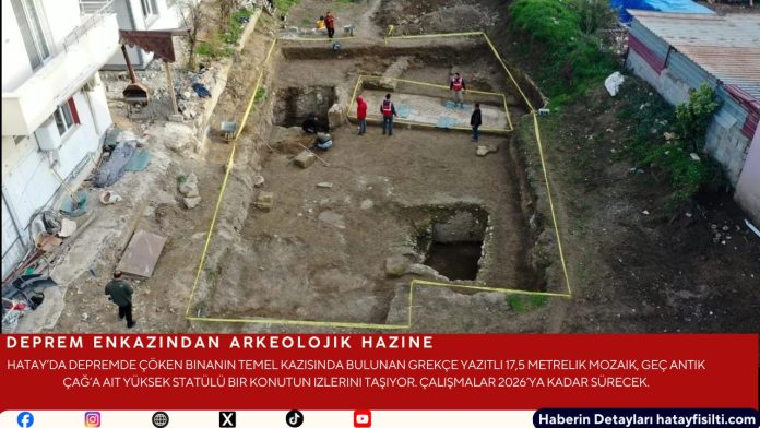 Deprem Enkazından Arkeolojik Hazine