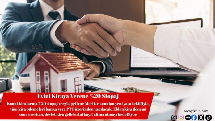 Evini Kiraya Verene %20 Stopaj