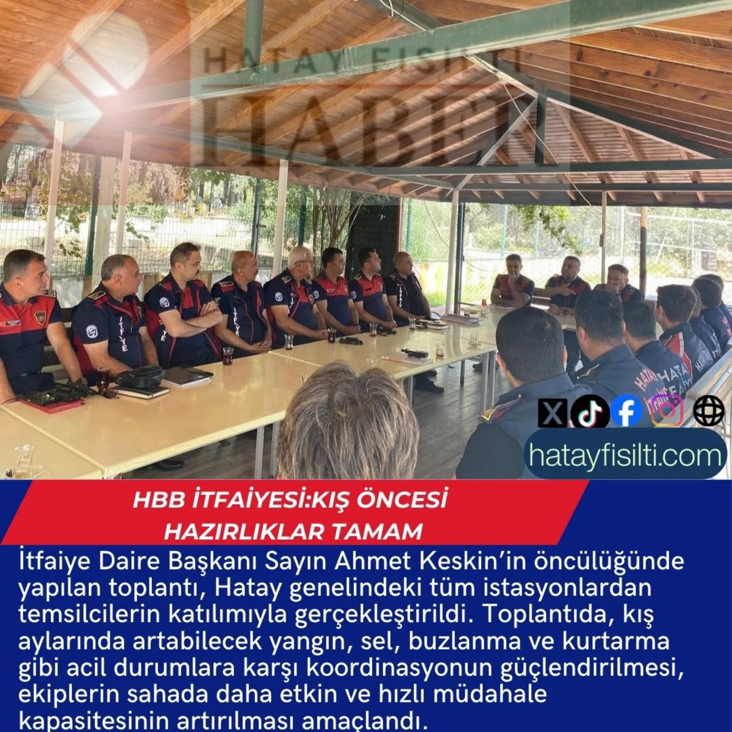 HBB İtfaiye: Kış Öncesi Hazırlıklar Tamam 