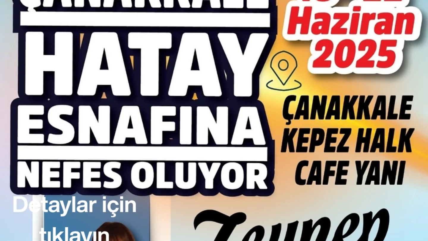 Hatay Gastronomisi 81 İlde Fuarlarla Tanıtılıyor