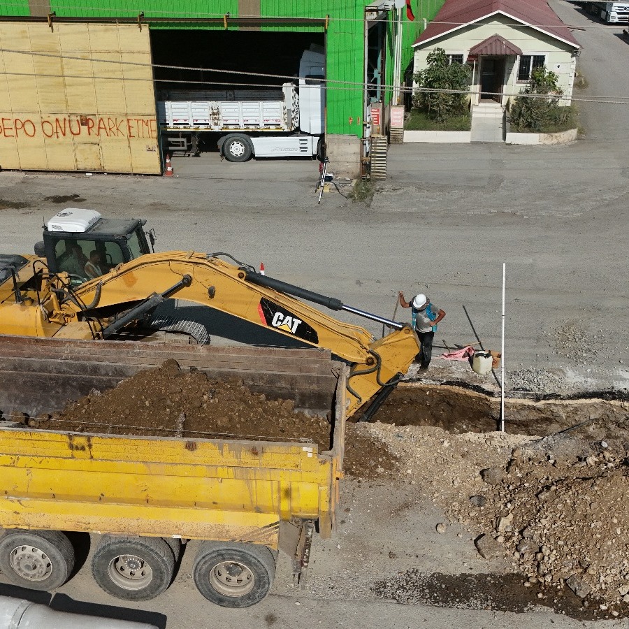 Hatay’da Atık Su Hatları Yenileniyor
