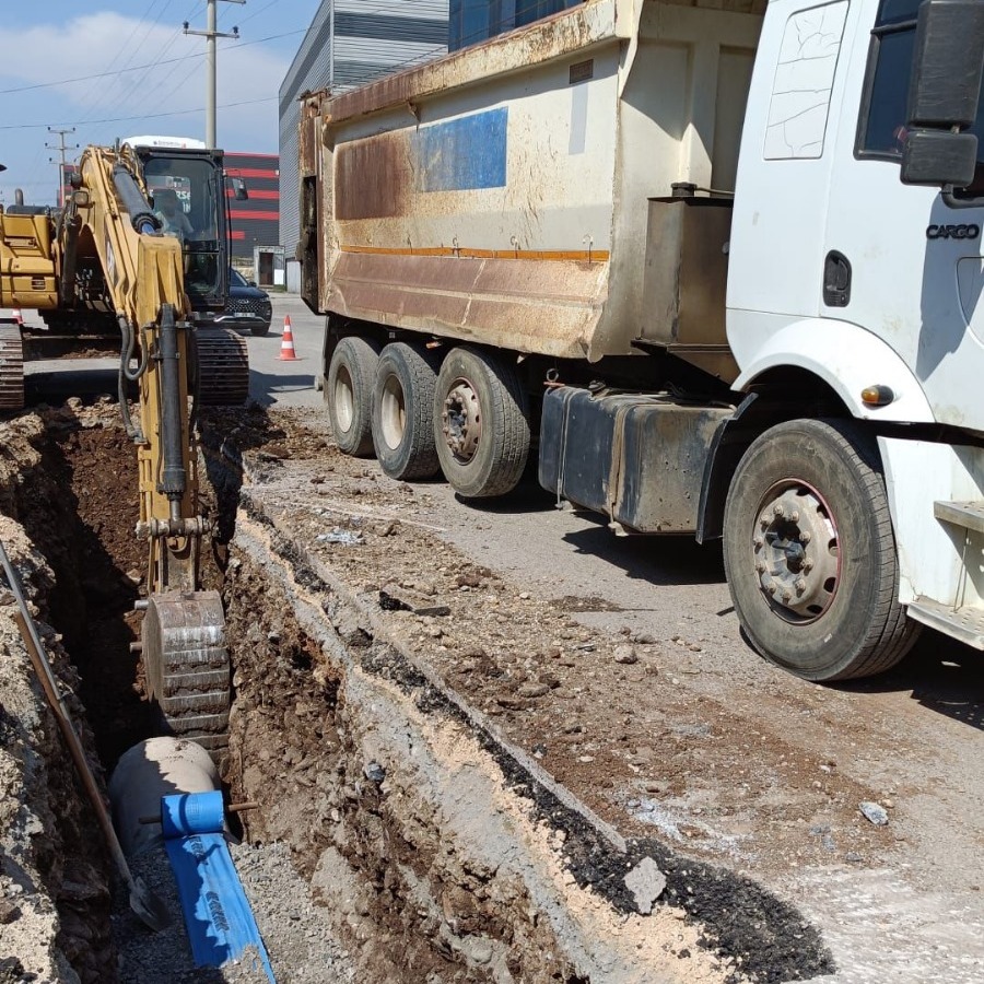 Hatay’da Atık Su Hatları Yenileniyor