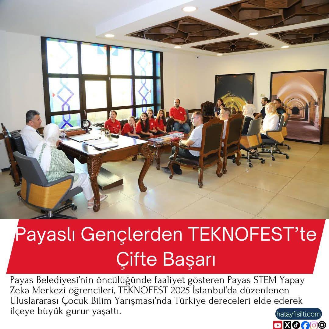 Payaslı Gençlerden TEKNOFEST’te Çifte Başarı