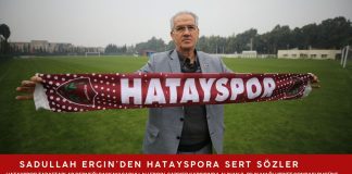 Sadullah Ergin’den Hatayspora Sert Sözler Sadullah Ergin’den Hatayspora Sert Sözler