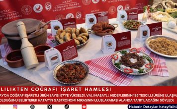 Valilikten Coğrafi İşaret Hamlesi Valilikten Coğrafi İşaret Hamlesi
