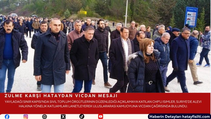 Zulme Karşı Hataydan Vicdan Mesajı