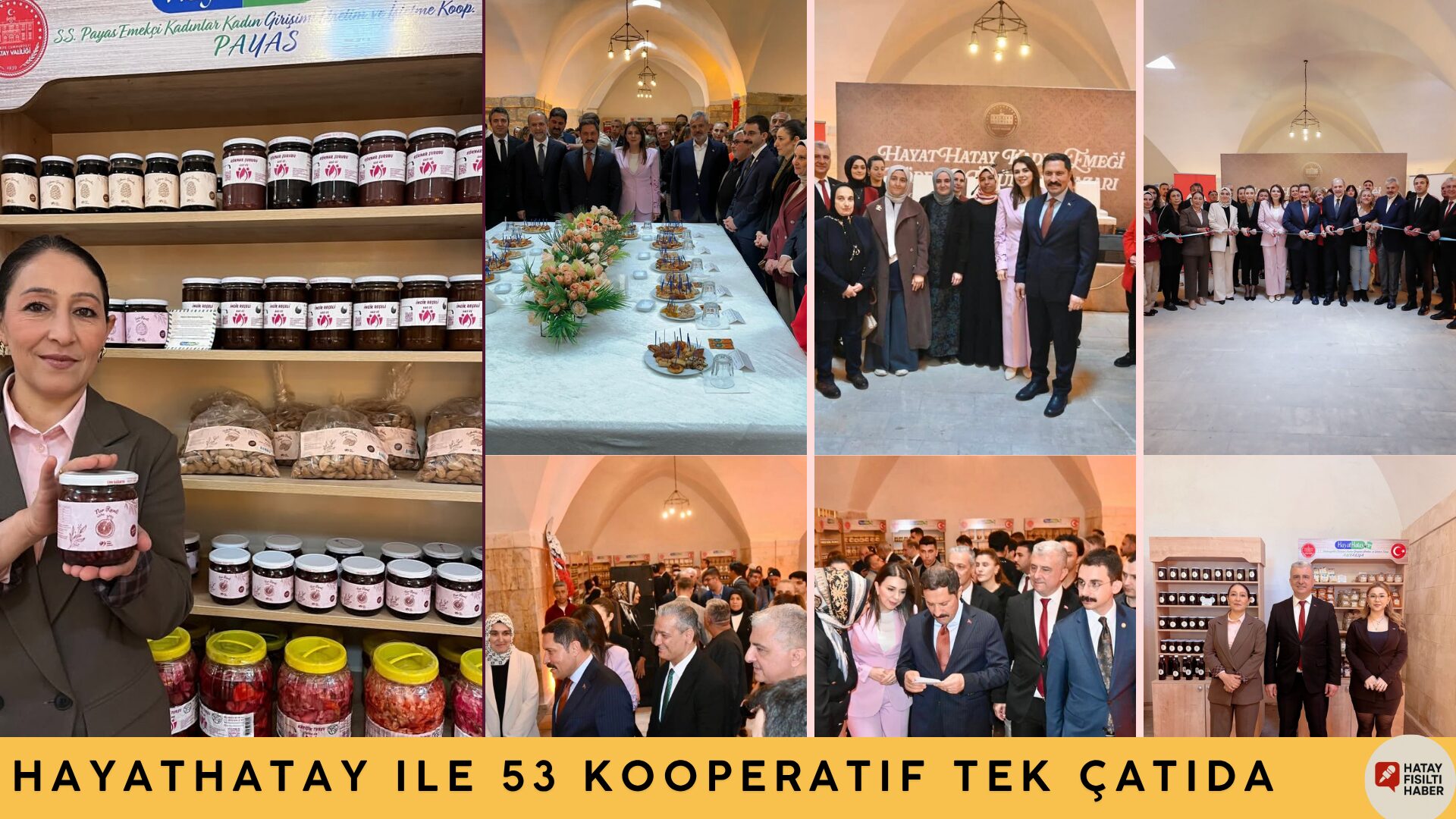 HayatHatay ile 53 Kooperatif Tek Çatıda