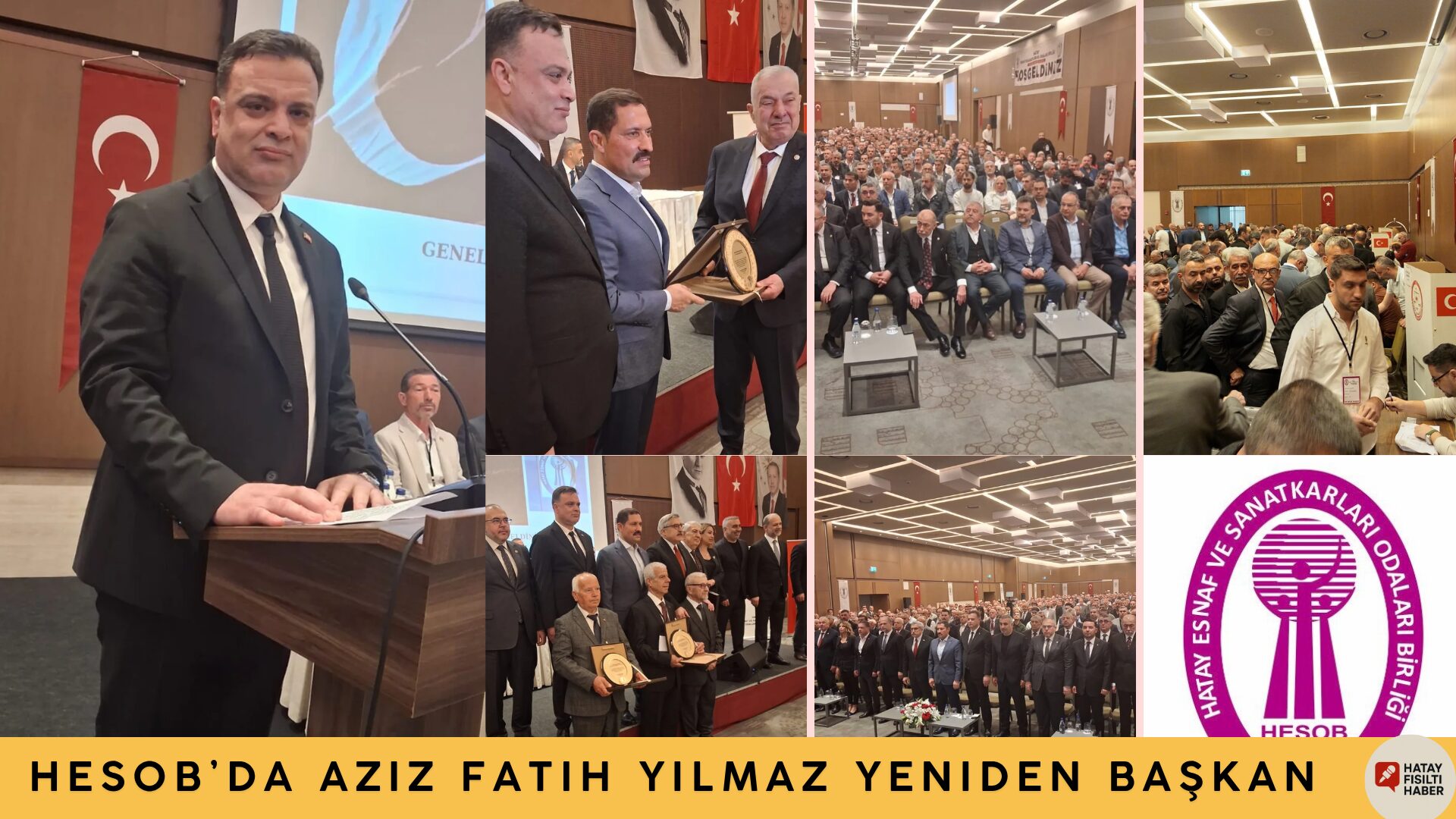 HESOB’da Aziz Fatih Yılmaz Yeniden Başkan