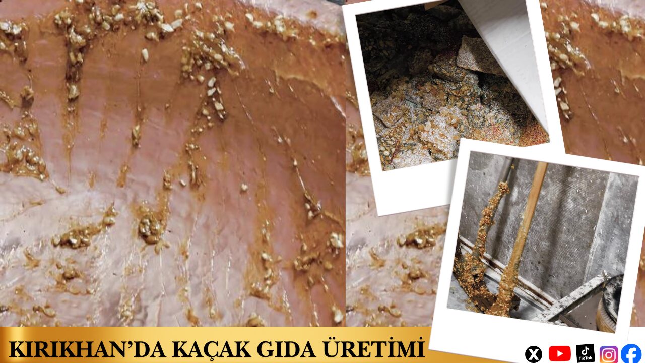 Kırıkhan’da Kaçak Gıda Üretimi