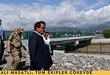 Vali Masatlı: Tüm Ekipler Görevde Vali Masatlı: Tüm Ekipler Görevde
