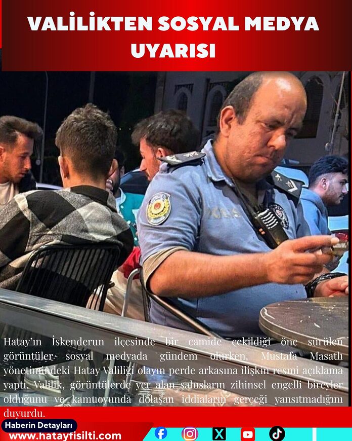 Valilikten Sosyal Medya Uyarısı